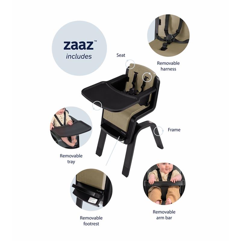 Nuna - Frost Zaaz High Chair