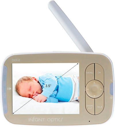 Infant Optics - Video Baby Monitor with 3.5" Screen - Gold/White