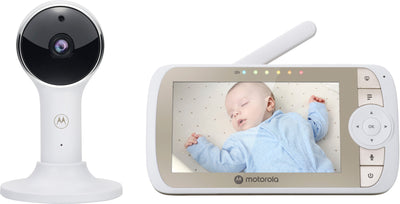 Motorola - VM65 Connect 5" WiFi Video Baby Monitor - White