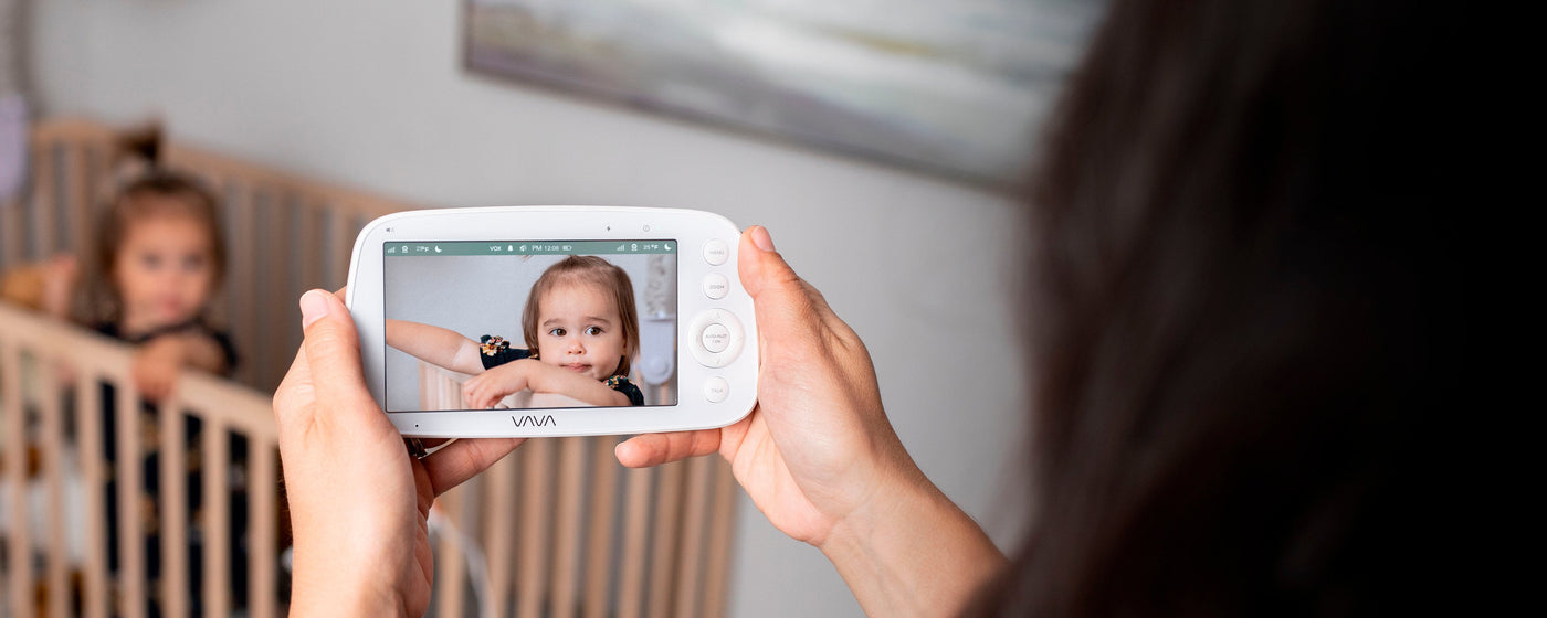 VAVA - Baby Monitor 720P 5" HD Display - White