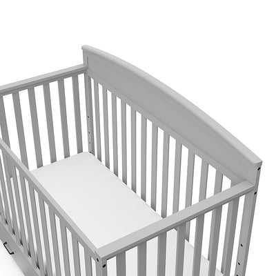 Graco - Benton 5-in-1 Convertible Crib with Drawer - Pebble Gray