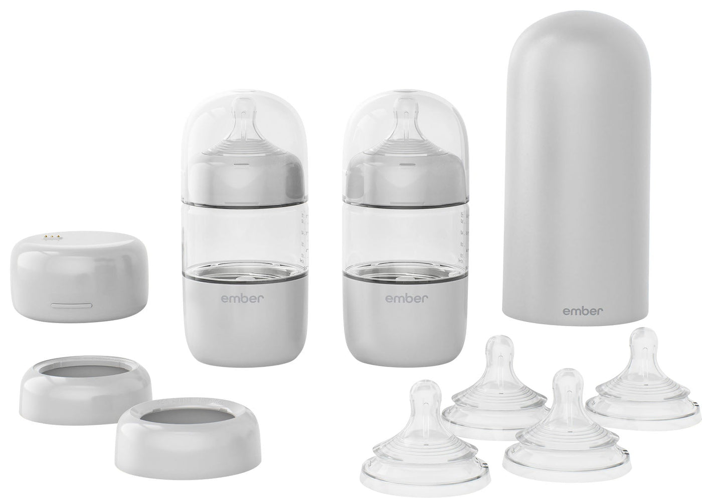 Ember - Baby Bottle System 6 oz Self-Warming Smart Baby Bottle