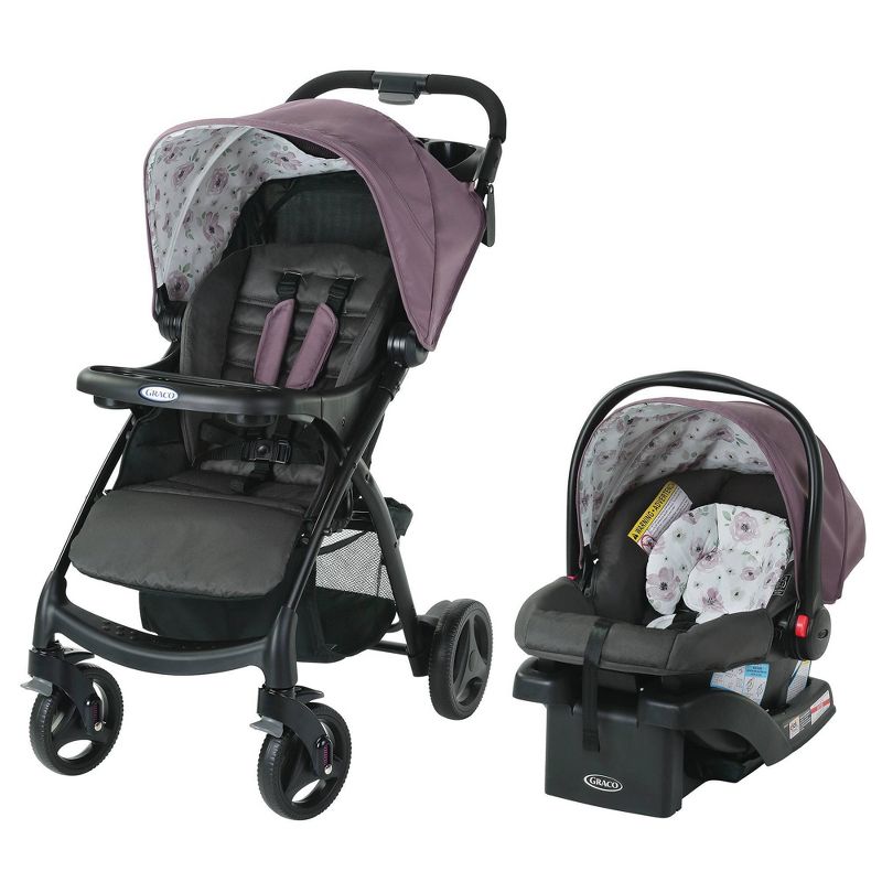 Graco Verb Click Connect Travel System with SnugRide Infant Car Seat
