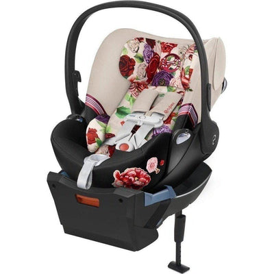 Cybex Cloud Q Infant Car Seat with SensorSafe - Spring Blossom